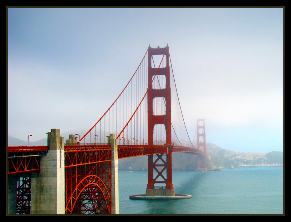 фото "Golden Gate Bridge #3" метки: путешествия, Северная Америка