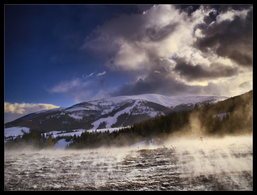 фото "Про непогоду в горах" метки: пейзаж, горы, зима