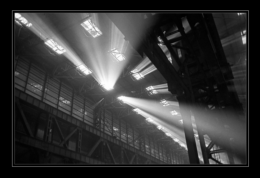 фото "Свет" метки: черно-белые, интерьер, 
