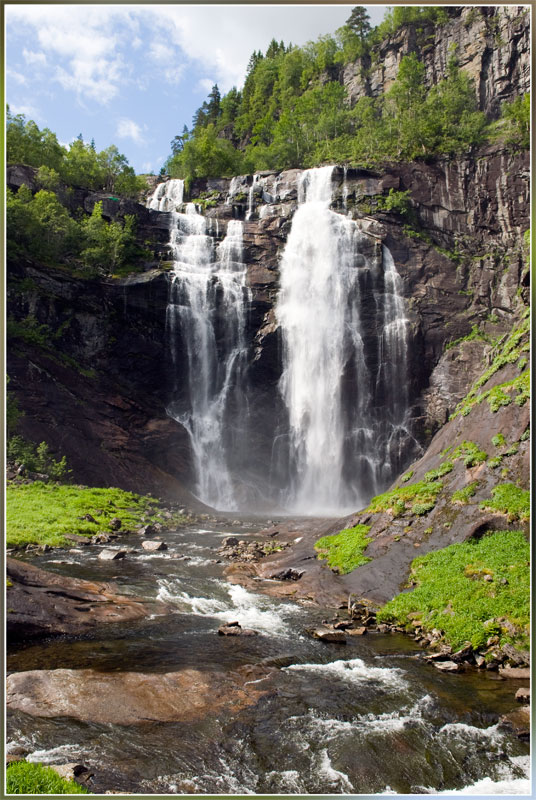 photo "From a series "Falls of Norway"" tags: travel, landscape, Europe, water