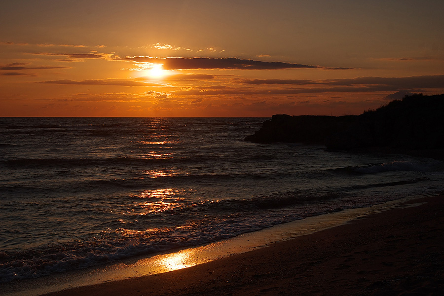 photo "***" tags: landscape, sunset, water