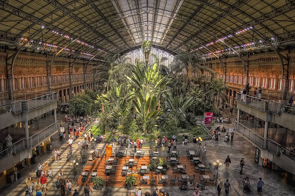 фото "MADRID. ATOCHA." метки: архитектура, путешествия, пейзаж, Европа