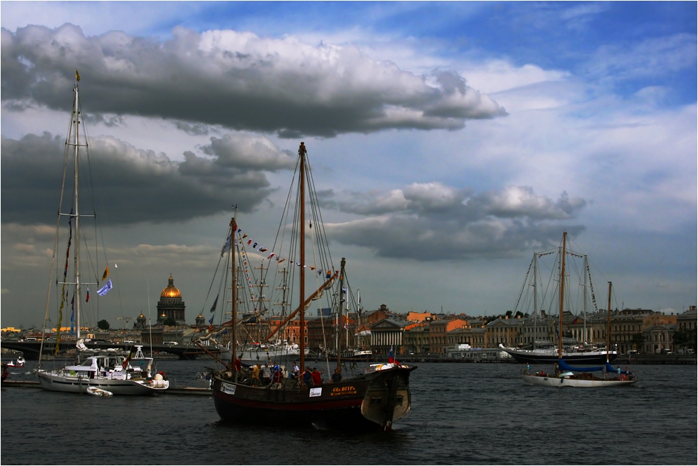 photo "On the Neva river" tags: architecture, city, landscape, 