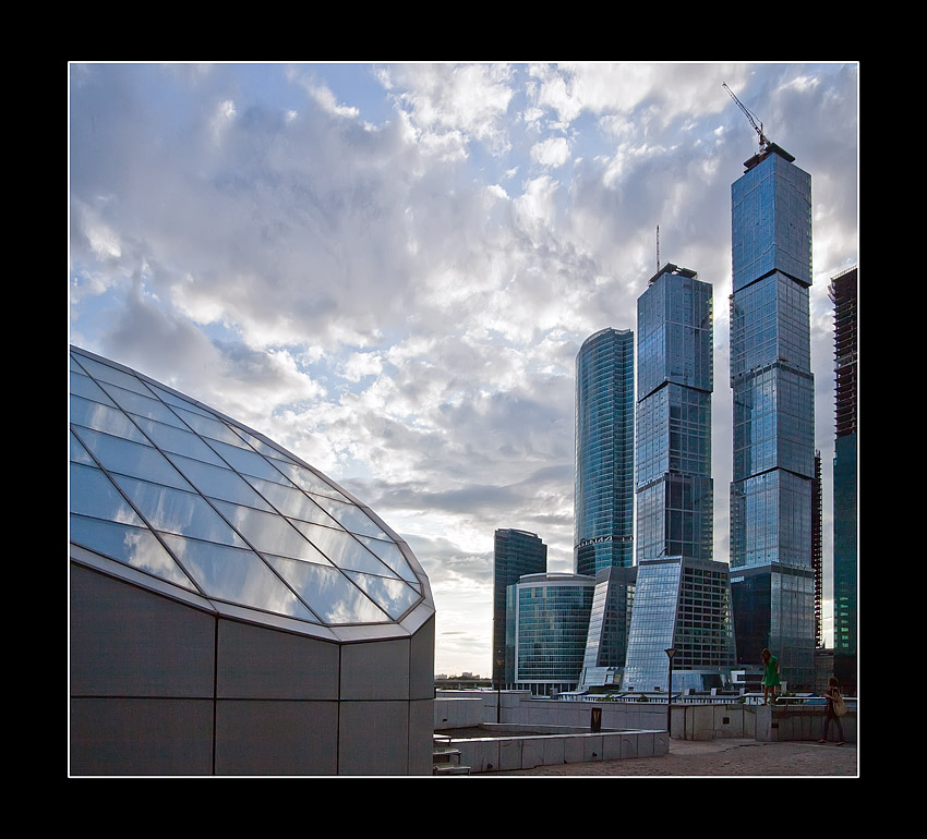 фото "Москва-Сити - 3" метки: архитектура, город, пейзаж, 