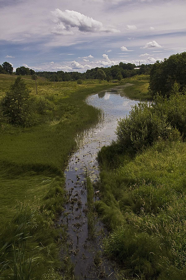 фото "На малой реке" метки: пейзаж, вода