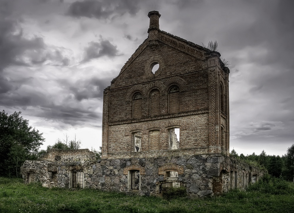 фото "Остатки усадьбы" метки: архитектура, пейзаж, 