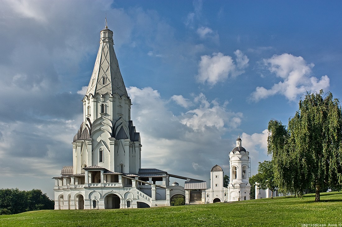 фото "Утром в Коломенском..)" метки: архитектура, пейзаж, храм