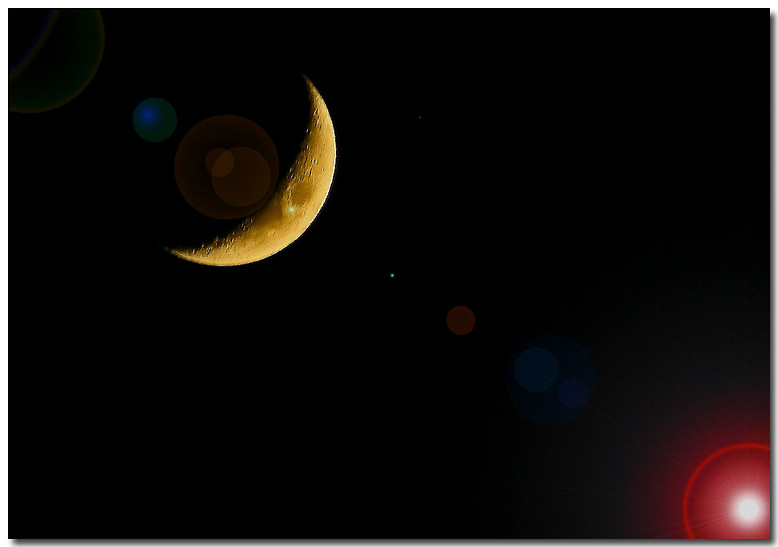 photo "Waxing Crescent" tags: misc., montage, 