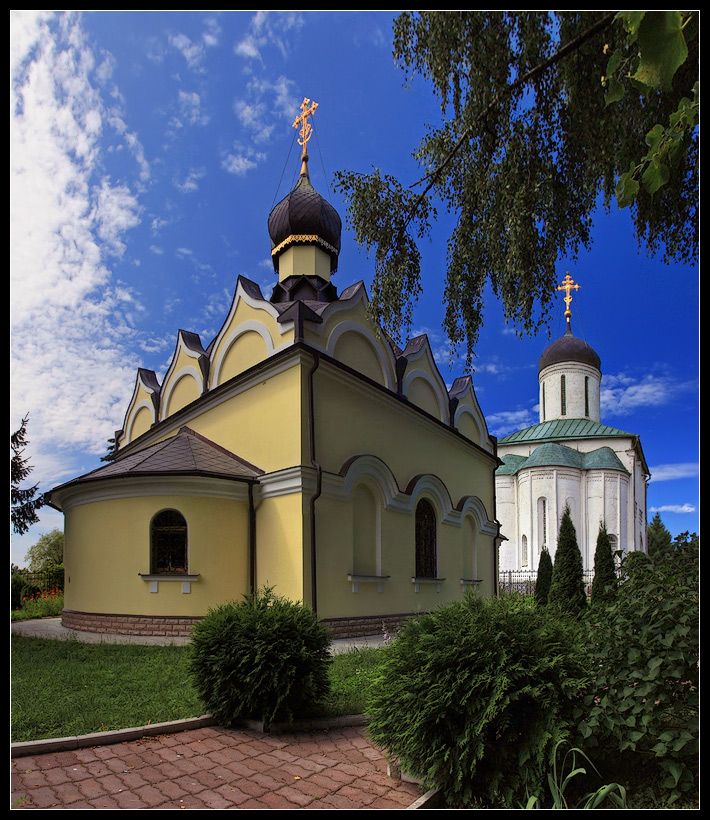 photo "Two Temple" tags: architecture, landscape, summer