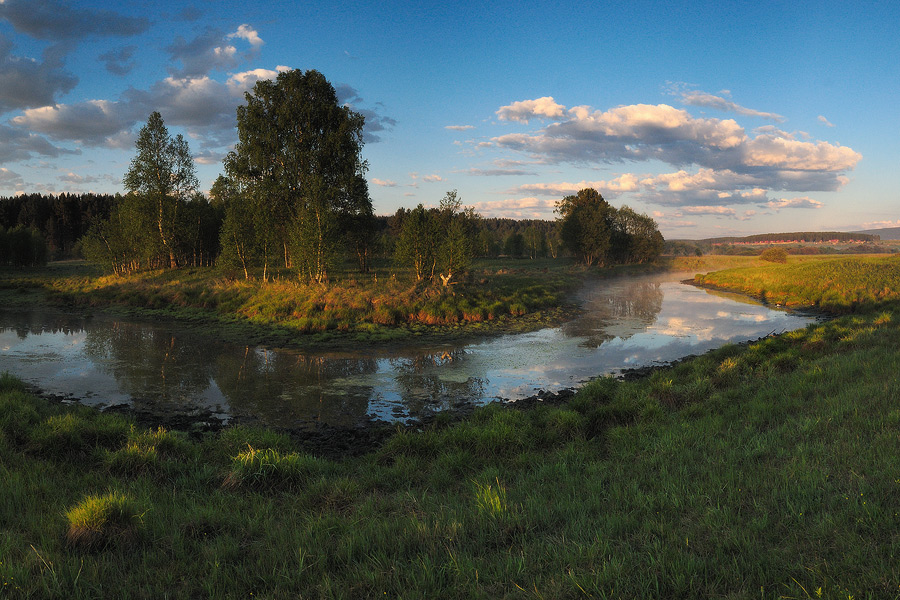 photo "***" tags: landscape, summer, sunset