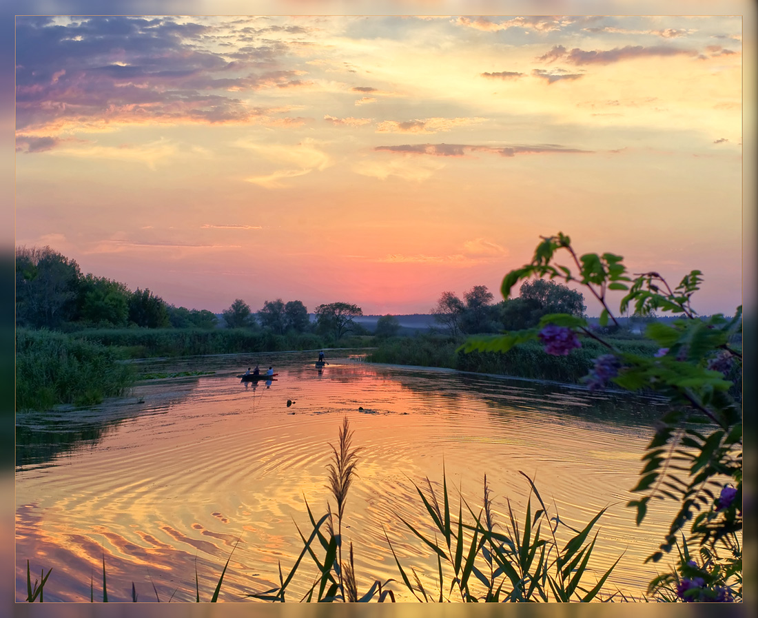 photo "***" tags: landscape, summer, sunset