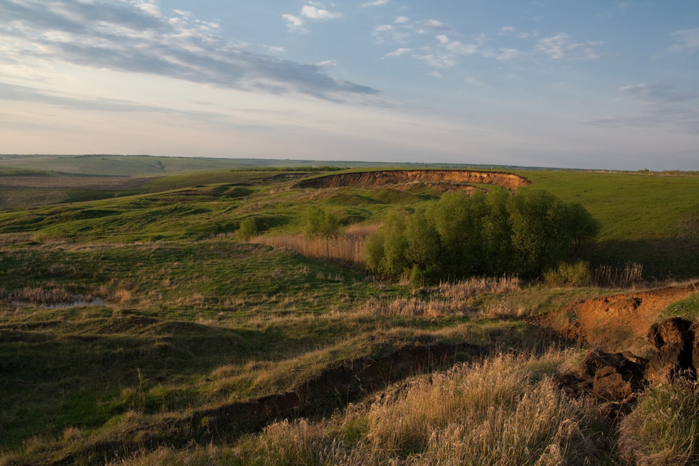 фото "Оползень" метки: пейзаж, закат, лето