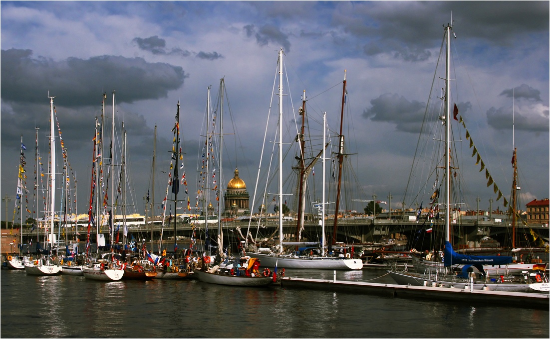 photo "Regatta" tags: landscape, city, water