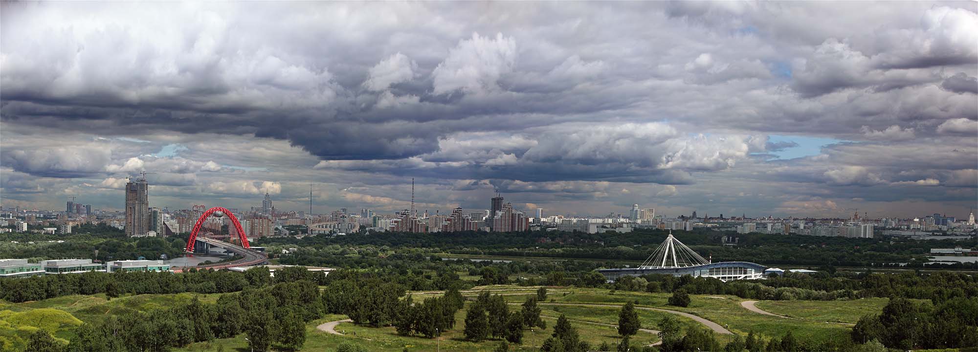 photo "Moscow clouds" tags: landscape, city, summer