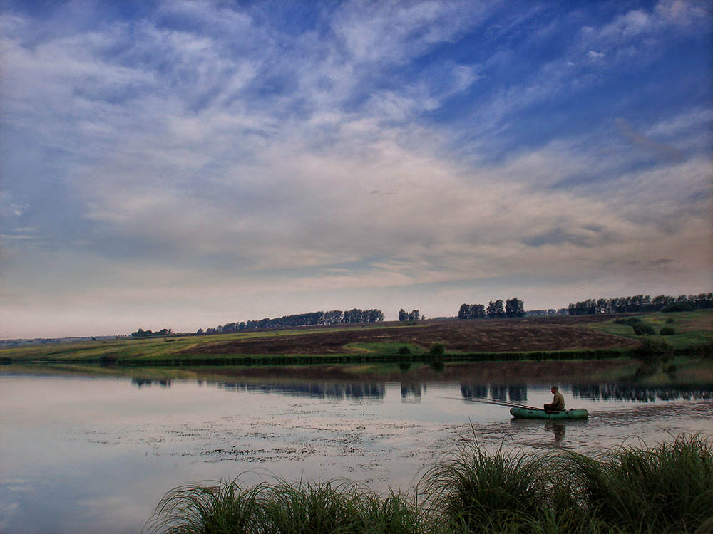 photo "Alone with the morning" tags: landscape, summer