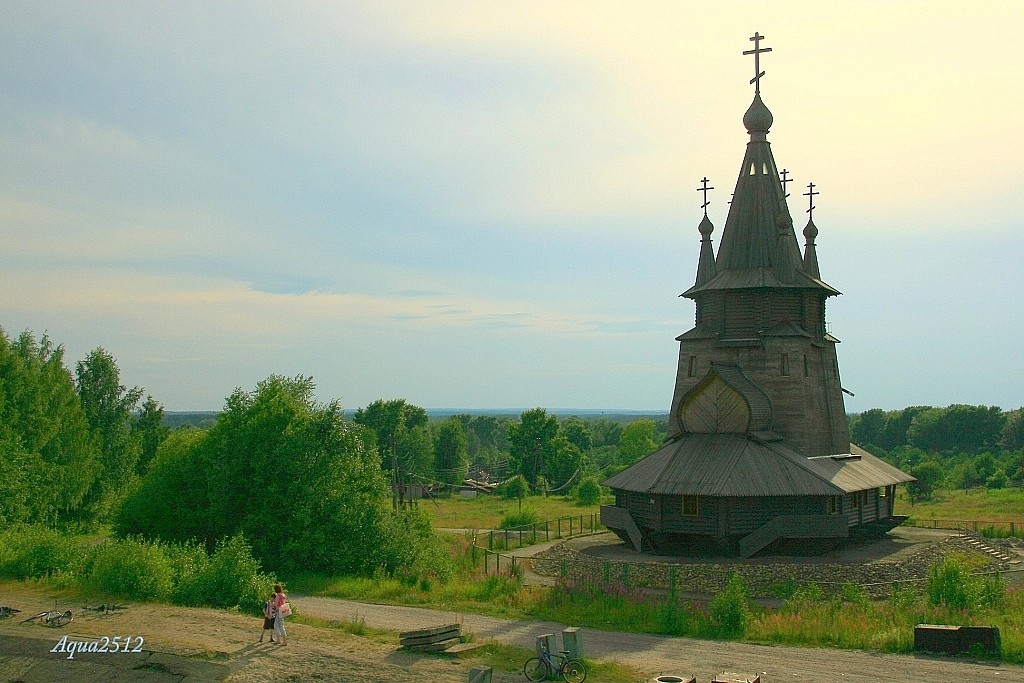 фото "церковь Святителя Николая" метки: пейзаж, архитектура, лето