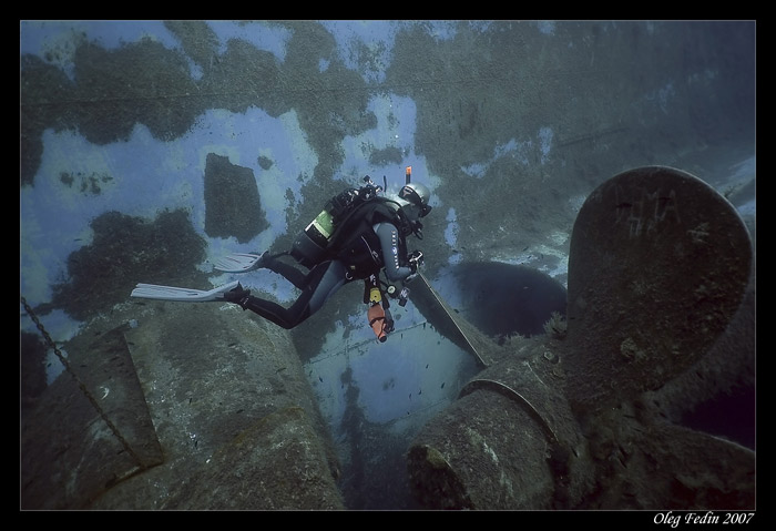 фото "Zenobia wreck" метки: подводные, 