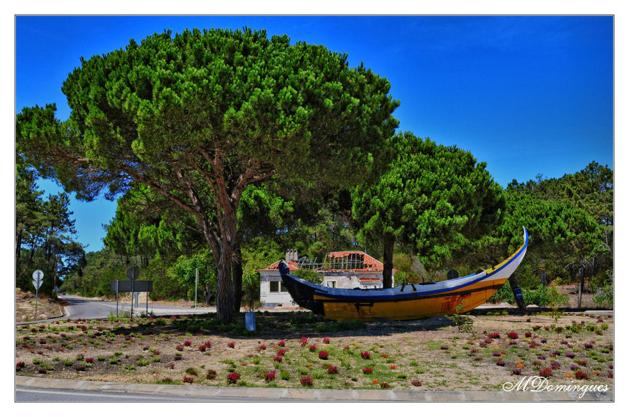 photo "Boat on the roundabout" tags: landscape, 