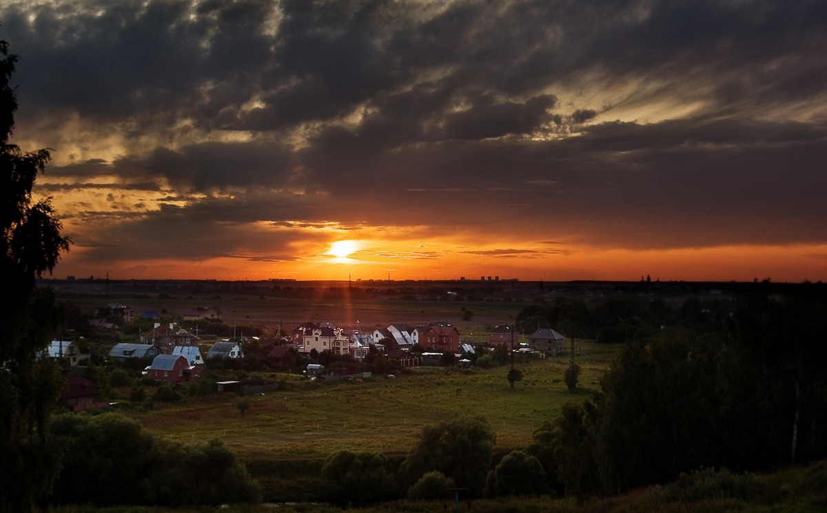 photo "***" tags: landscape, sunset