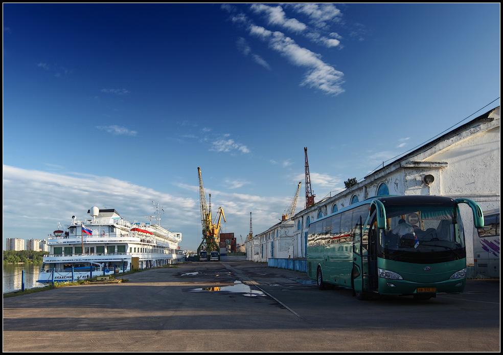 фото "утро в речном порту" метки: архитектура, город, пейзаж, 