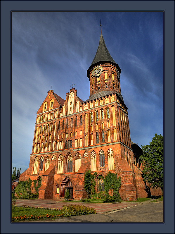 photo "The church in Kaliningrad" tags: architecture, city, landscape, 