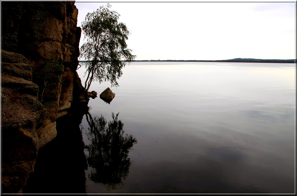 фото "Почти в одном цвете." метки: пейзаж, вода, горы