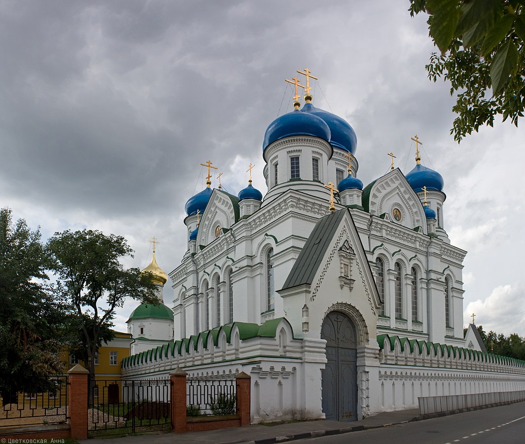 фото "Николо-Перервинский монастырь" метки: архитектура, панорама, пейзаж, храм