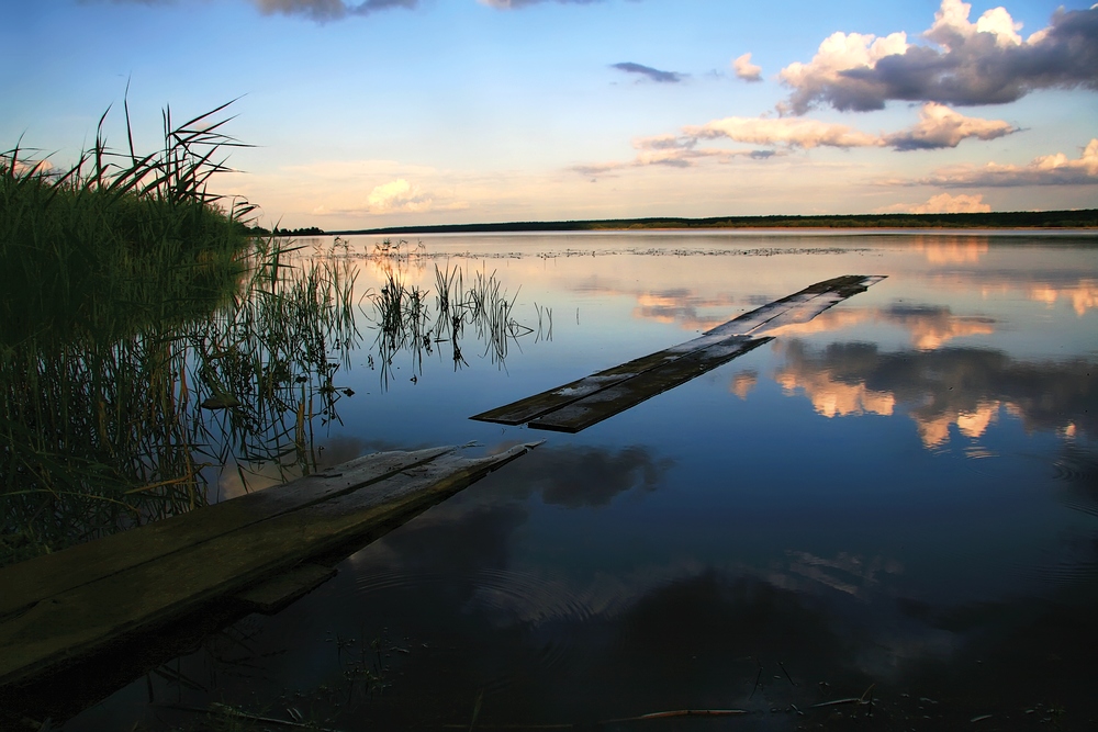 фото "Про мостик" метки: пейзаж, вода, закат