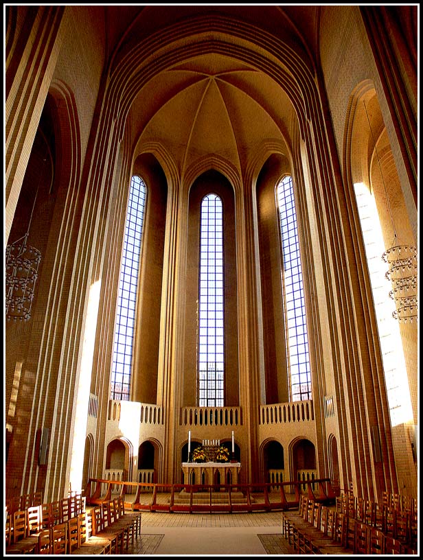 фото "Grundtvigs Church Copenhagen" метки: архитектура, интерьер, пейзаж, 