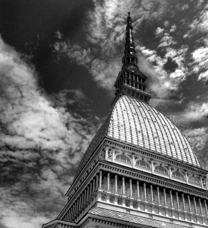 фото "Mole Antonelliana" метки: черно-белые, 