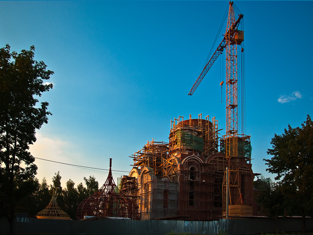 photo "Church building" tags: architecture, landscape, 