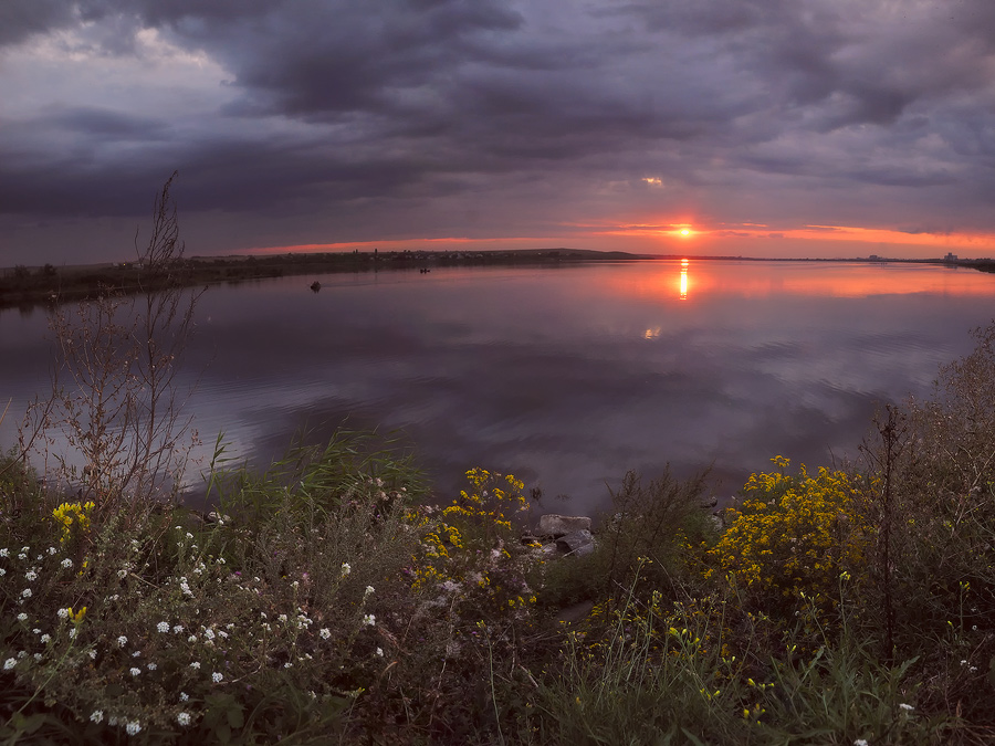 photo "***" tags: landscape, sunset, water