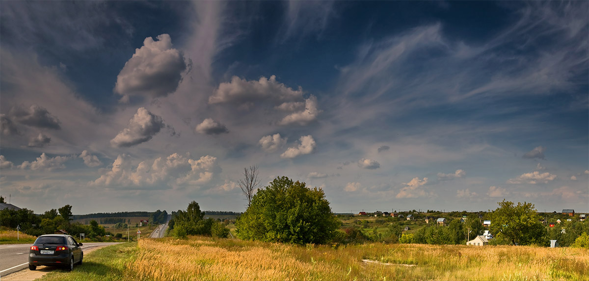 photo "Take a brake. Look at the sky." tags: landscape, summer