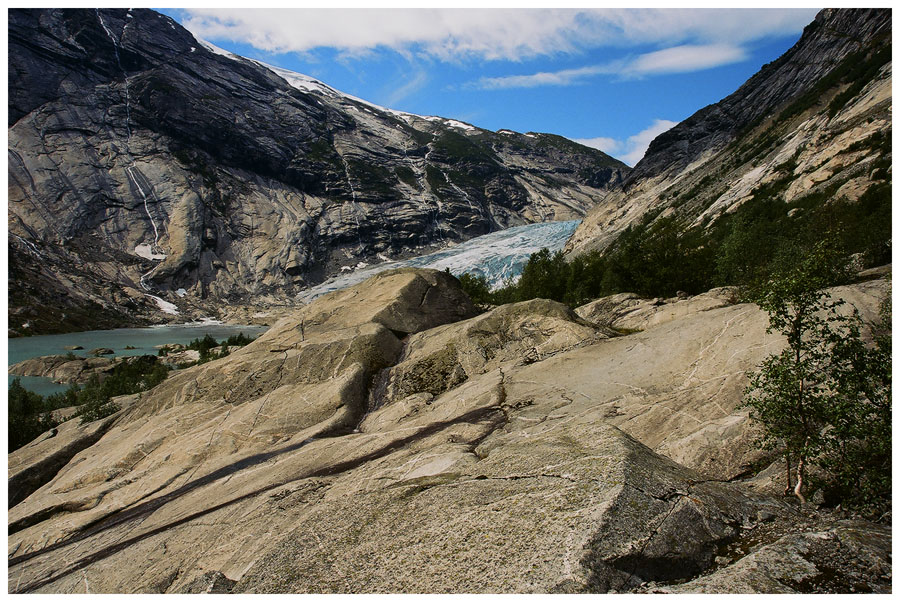 photo "сBlue Glaciers of Norway" tags: landscape, travel, Europe, mountains