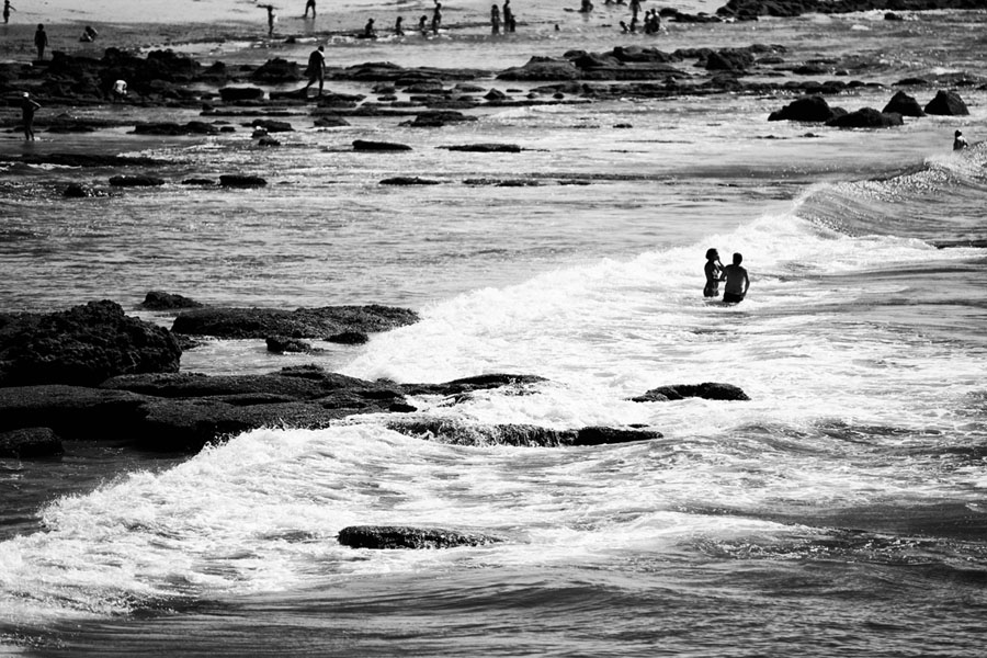 photo "Cascais" tags: landscape, black&white, summer