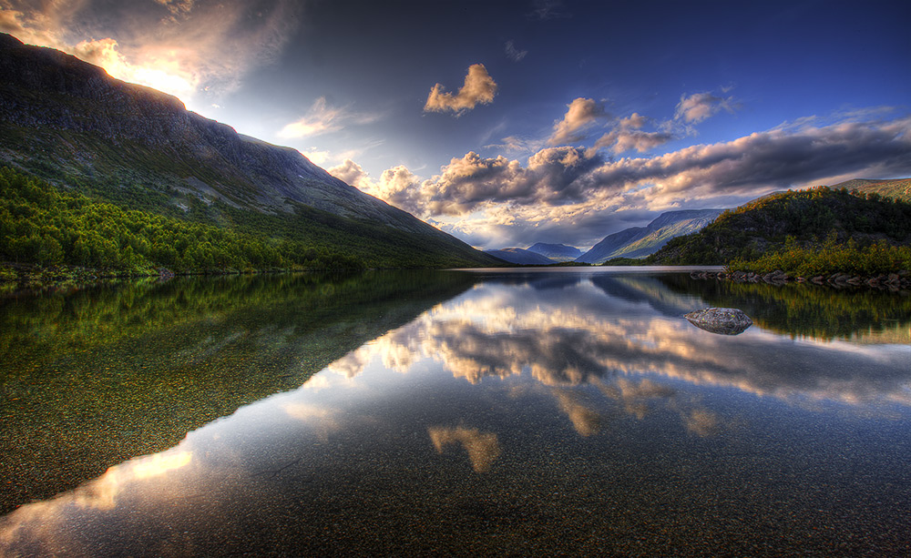 photo "Norwegian Mountain...." tags: landscape, mountains, water