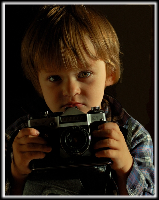 photo "Photographer" tags: portrait, children