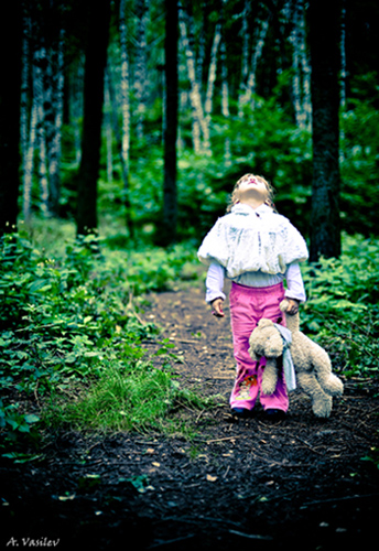 photo "A girl in the woods" tags: genre, portrait, woman