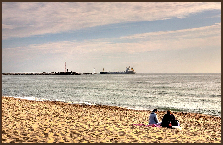 photo "The ships come into ports" tags: landscape, summer, water