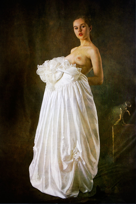 photo "Lady with Cat" tags: nude, 