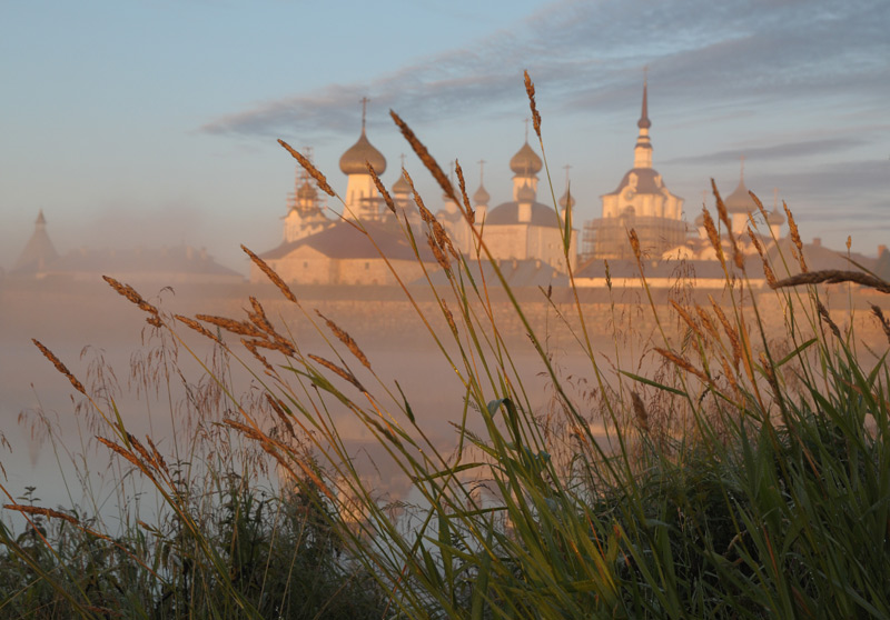 фото "Соловецкое утро" метки: пейзаж, закат