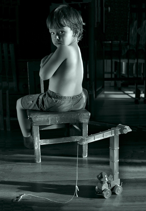 photo "Insult" tags: portrait, black&white, children