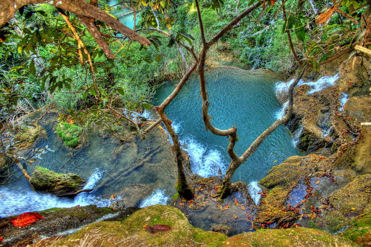 фото "breakaway of the waterfall, height 85 m." метки: пейзаж, путешествия, Азия, вода