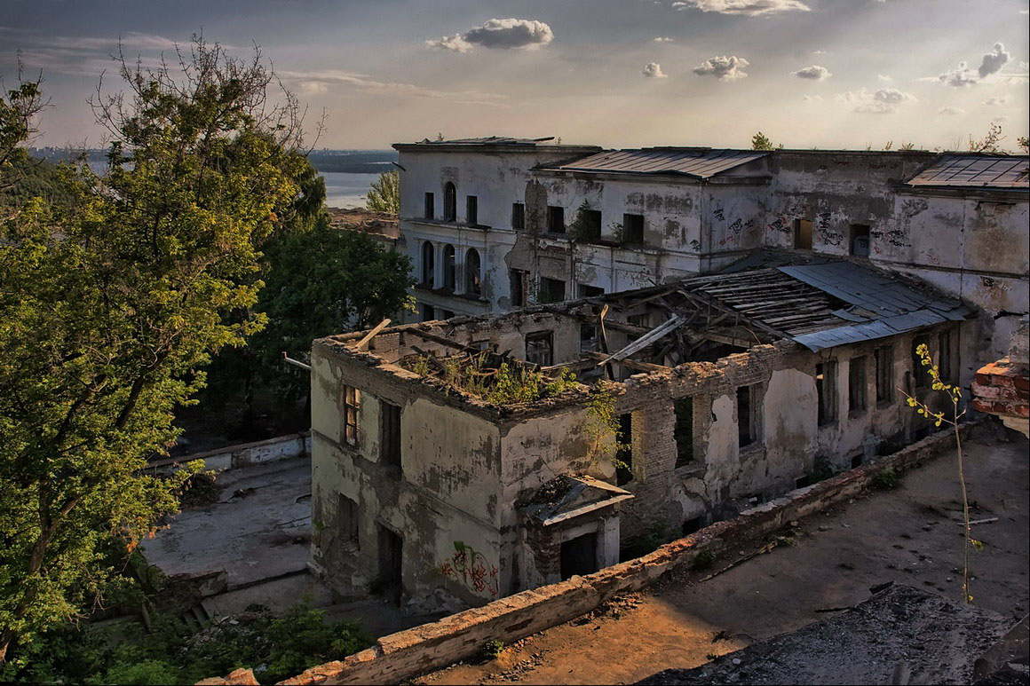 фото "Памятник архитектуры "Красная глинка"" метки: архитектура, пейзаж, 