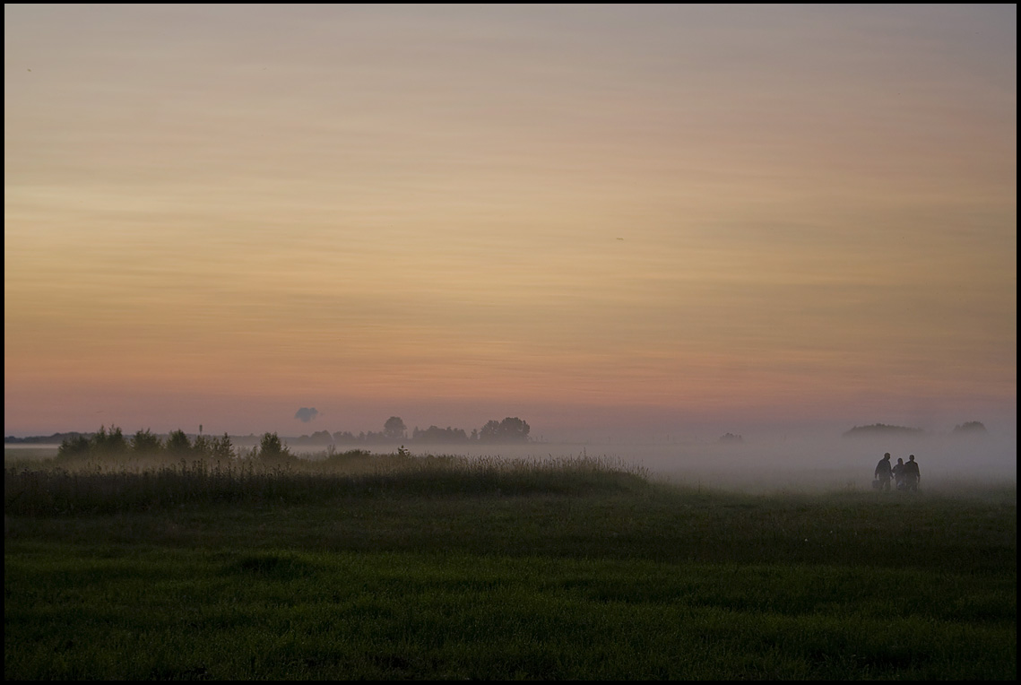 photo "Evening fishing" tags: landscape, summer, sunset