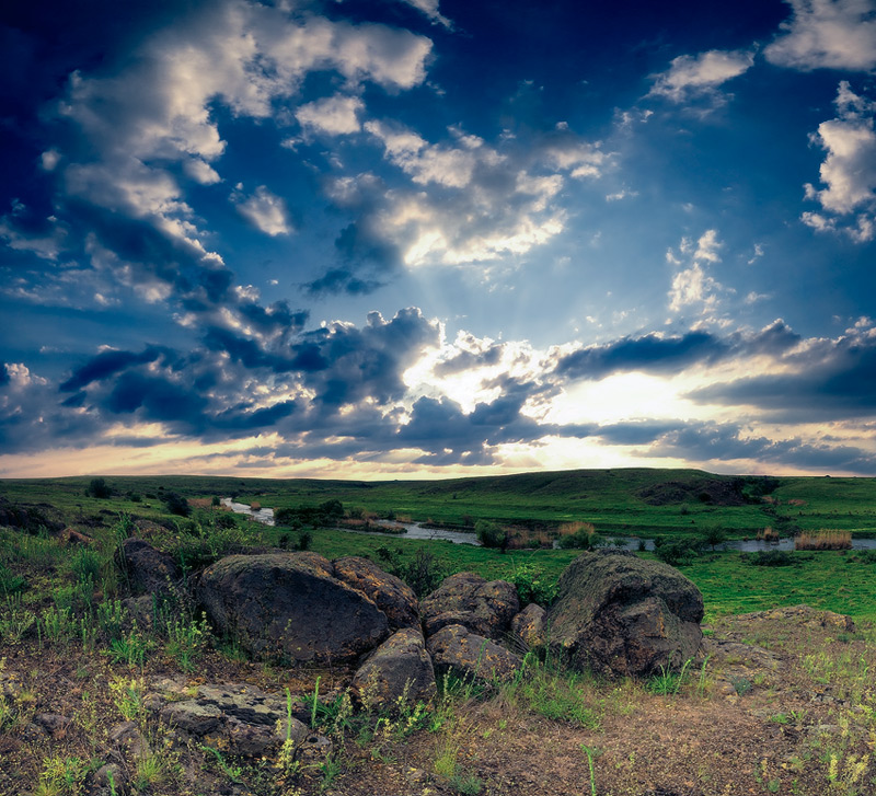 photo "***" tags: landscape, sunset