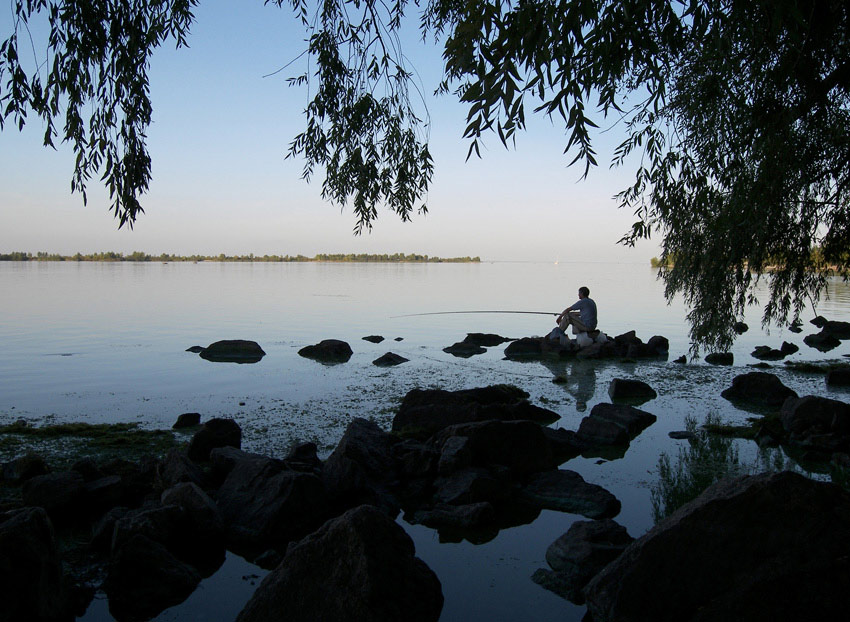 фото "О рыбалке" метки: пейзаж, вода, лето