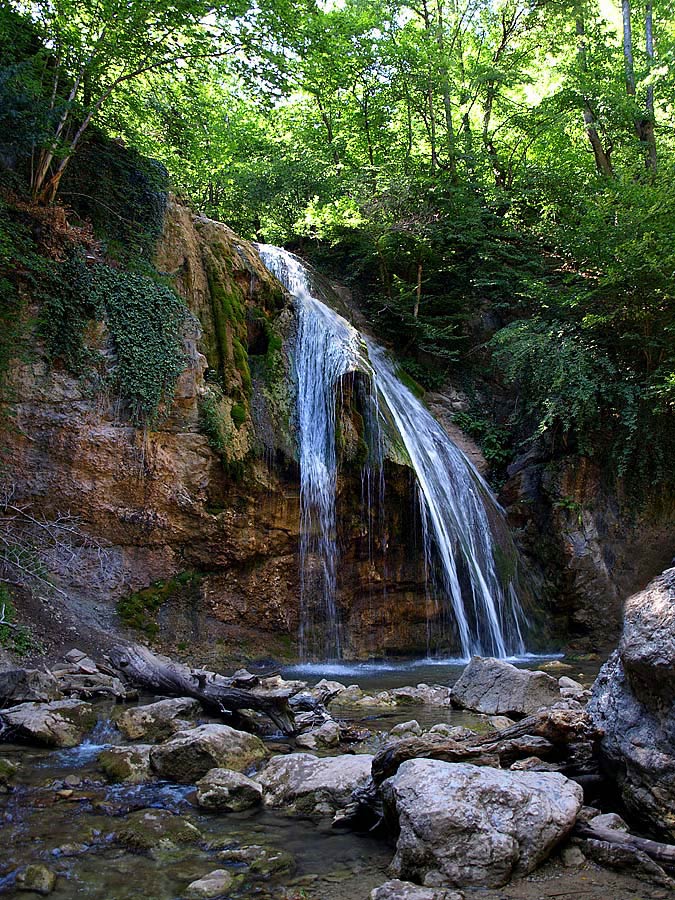 photo "Waterfall Jur-Jur" tags: landscape, mountains, water