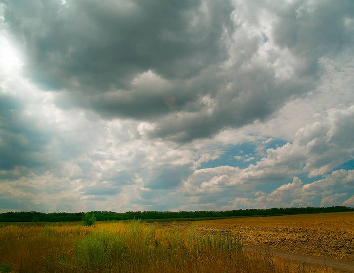 фото "Предвестие" метки: пейзаж, облака
