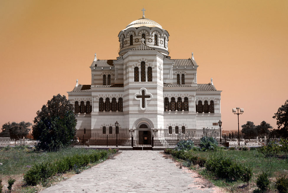 фото "Владимирский собор (Херсонес)" метки: архитектура, пейзаж, 